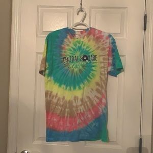 Never Worn Central Square Records Tie Dye T-Shirt